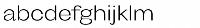 HT Arcadia Grotesk Expanded Expanded Light