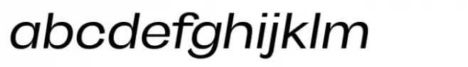 HT Arcadia Grotesk Expanded Expanded Regular Italic