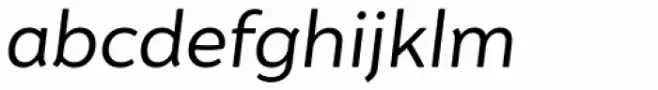Igna Sans Regular Italic