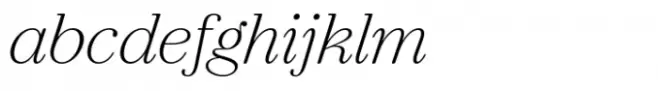 Italian Plate No4 Expanded Std Extralight Italic