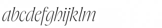 Joane Pro L Thin Italic