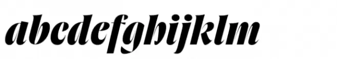 Joane Pro XL Black Italic