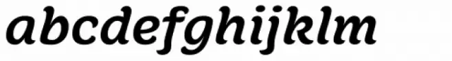 Juno Semi Expanded Bold Italic