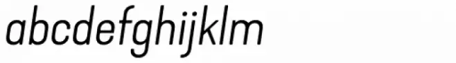 Kapra Neue Light Expanded Italic