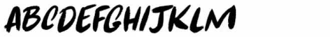 Kapsalon Brush Italic