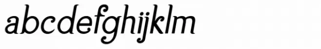 Kia Ora Light Italic