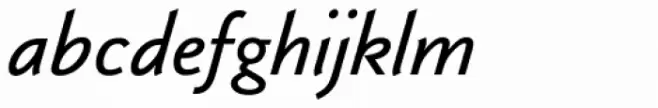 Klassika Medium Italic