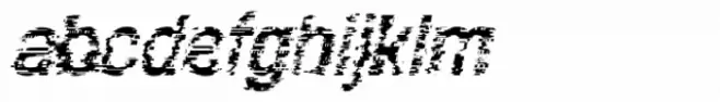 Koruption Glitched Italic