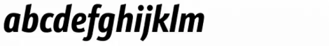 Kronos Sans Pro Compressed Bold Italic