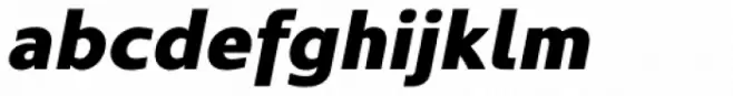 Kyrial Sans Pro Black Italic