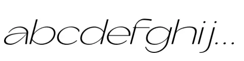 La Volicia Light Italic
