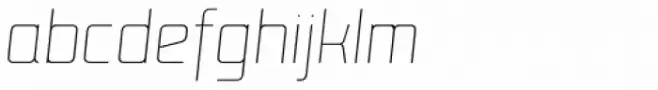Lab Sans Pro Thin Italic