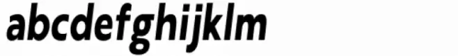 Laire Sans Extra Bold Oblique Condensed