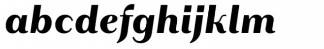 Layfort Extra Bold Italic