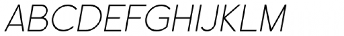 Leonardo Sans Ultralight Oblique