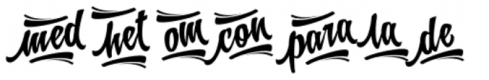 Letrista Script Catch Words