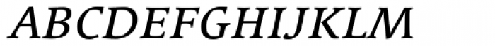 Linotype Syntax Serif SC Italic