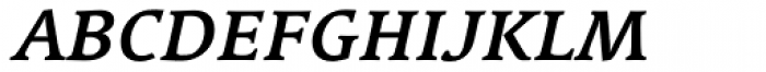 Linotype Syntax Serif SC Medium Italic