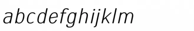 Litore Thin Italic
