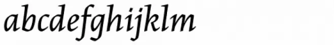 Maiola Greek Book Italic