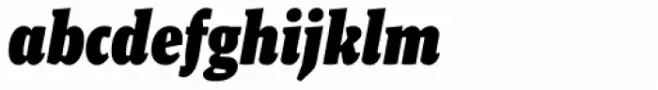 Malaga Narrow Black Italic