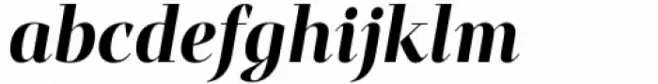Mandrel Didone Condensed Black Italic