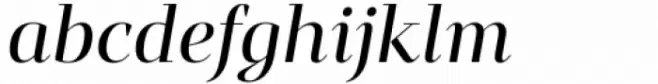 Mandrel Didone Extended Medium Italic
