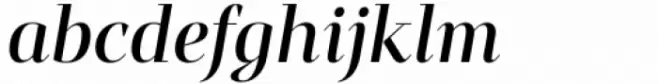 Mandrel Didone Norm Demi Italic