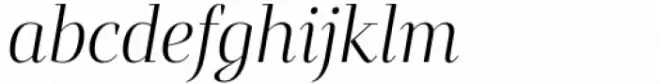 Mandrel Didone Norm Light Italic