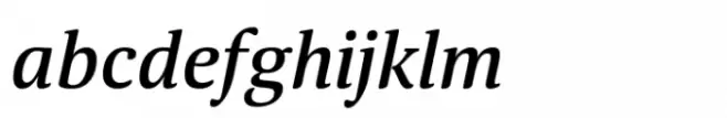 Mellow Serif Medium Italic