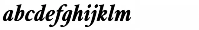 Merong Bold Italic