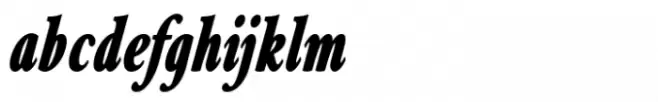 Merong Extra Bold Condensed Italic