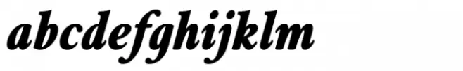 Merong Extra Bold Italic