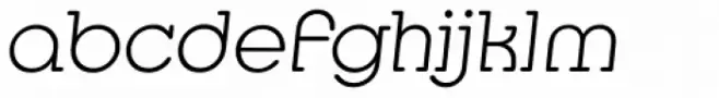 Mexico Serial ExtraLight Italic