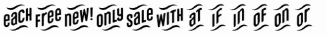 Microbrew Unicase Catchwords