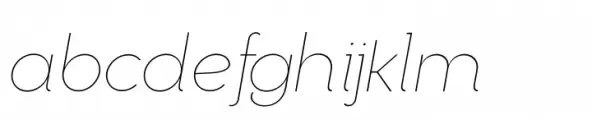 Mimolette Hairline Italic