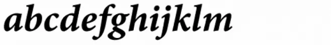 Minion Pro Caption Bold Italic