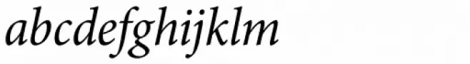 Minion Pro Cond Italic