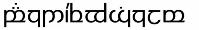 Modern Elvish Semibold