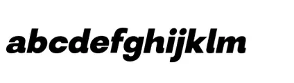 Modern Sans Extra Bold Oblique