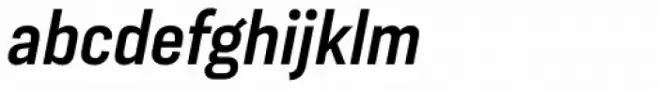 Moderna Sans Cnd Medium It