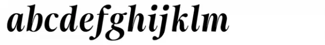 Moisette SemiBold Italic