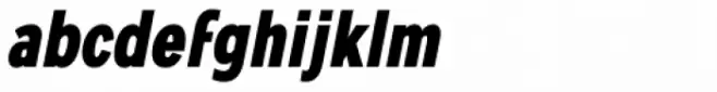 Mollen Extra Bold Condensed Italic