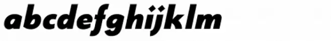 Monterchi Sans Heavy Italic