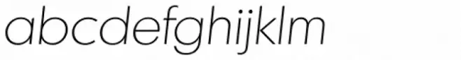 Montreal Serial ExtraLight Italic