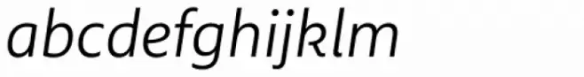 Multiple Sans Pro Light Italic