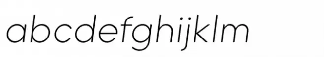 Munika Light Italic