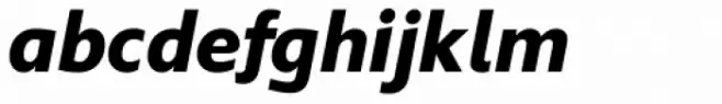 Nanotech Bold Italic
