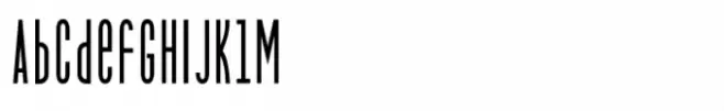 Narrow Way Bold Condensed