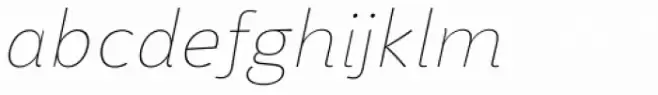 Nema Thin Italic